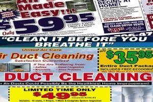 are those super cheap air duct coupons a scam